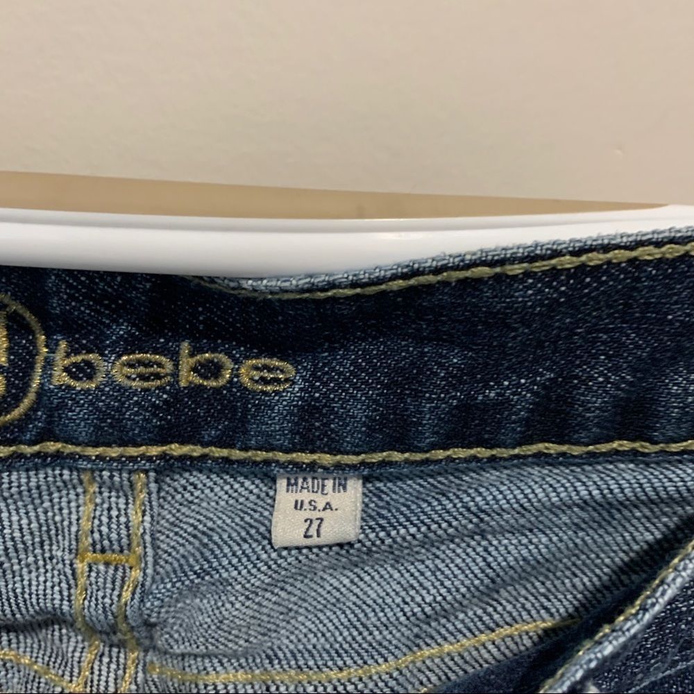 Bebe Jeans Size 27 - Picture 6 of 9